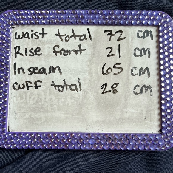 New Look 100% Cotton Pants Slim Leg High Waist Size 8 - Picture 9 of 9